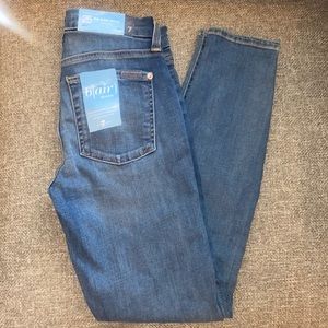 Brand new 7 for all mankind skinny ankle jeans 25 bair